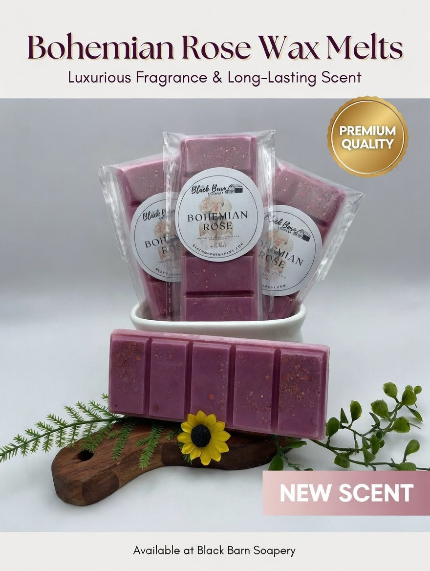 Bohemian Rose - Snap Bar Wax Melts  (Bohemian Fall)