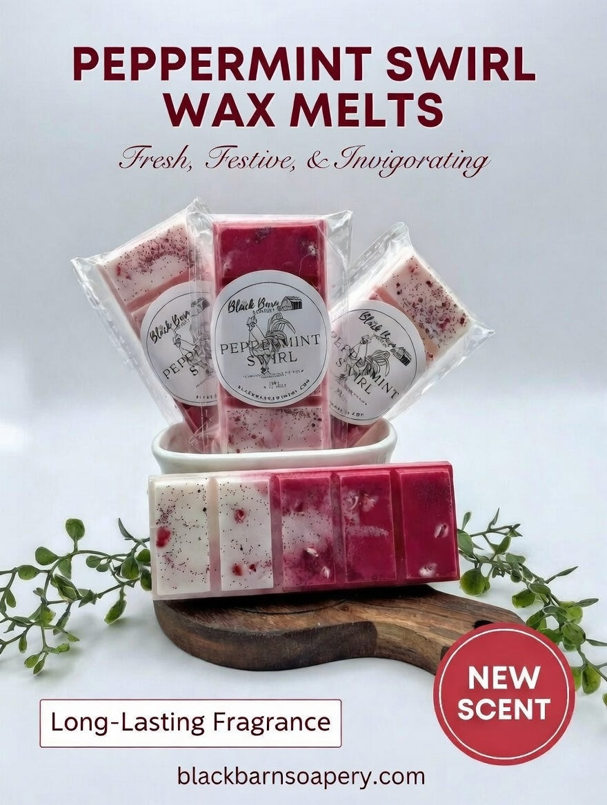 Peppermint Swirl - Snap Bar Wax Melts