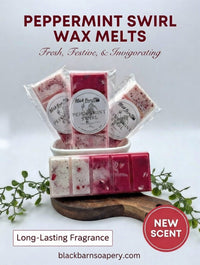 Peppermint Swirl - Snap Bar Wax Melts