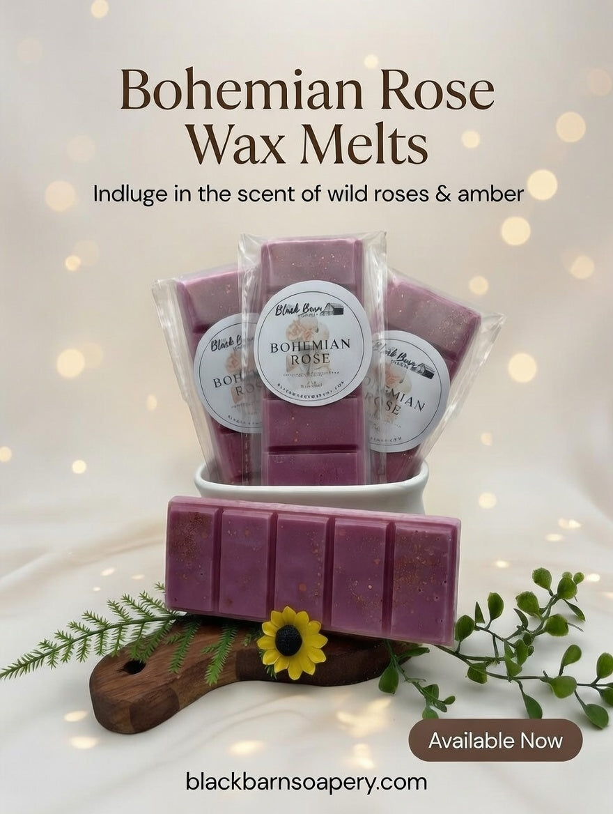 Bohemian Rose - Snap Bar Wax Melts  (Bohemian Fall)