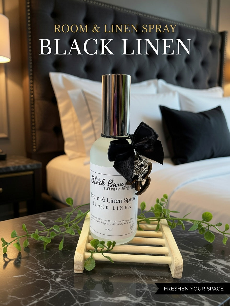 Black Linen - Room & Linen Spray
