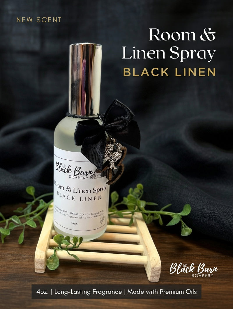 Black Linen - Room & Linen Spray