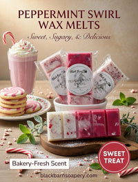Peppermint Swirl - Snap Bar Wax Melts