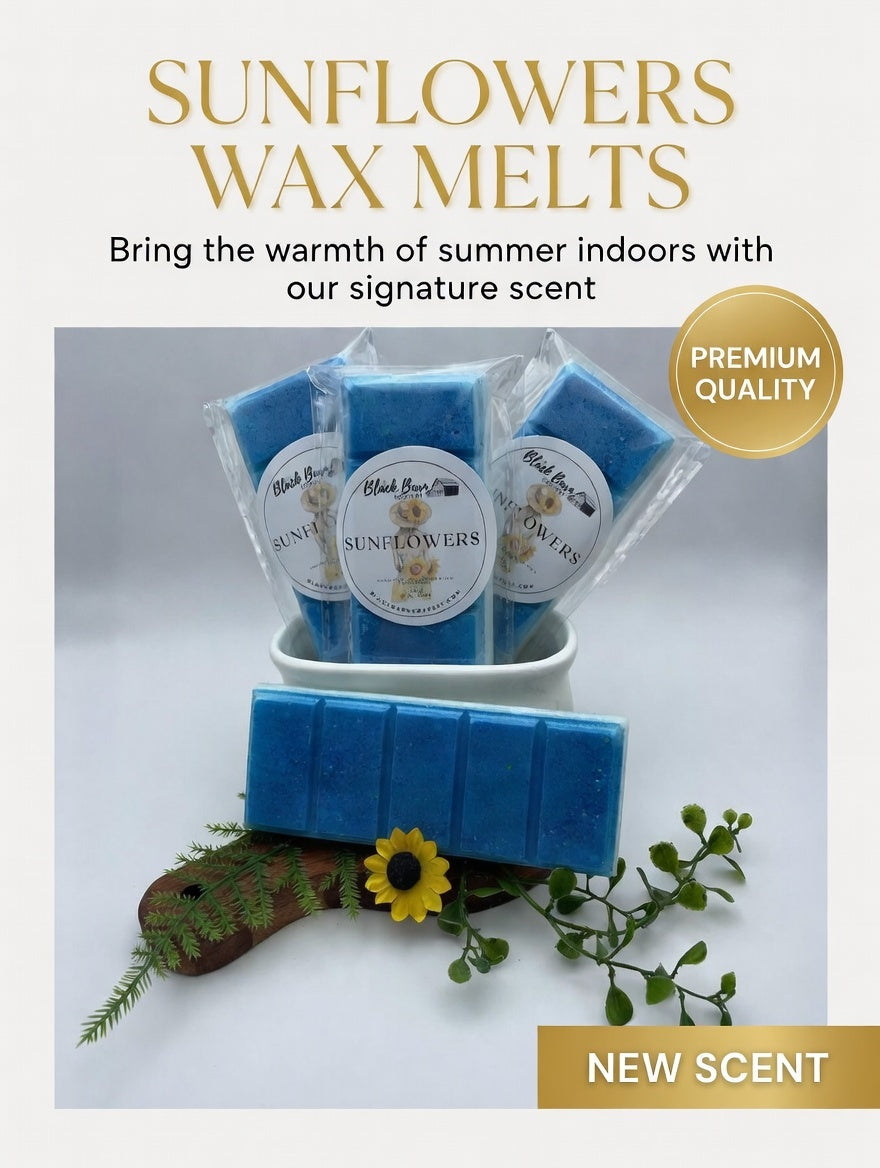 Sunflowers - Snap Bar Wax Melts  (Bohemian Fall)
