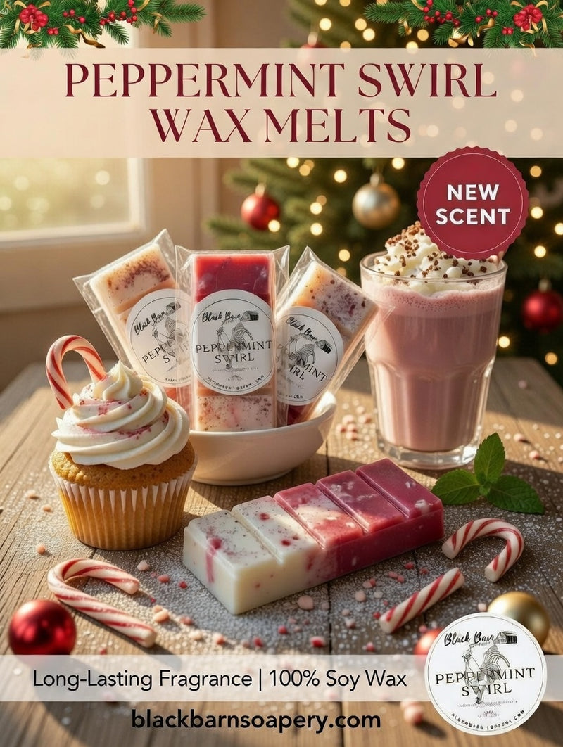 Peppermint Swirl - Snap Bar Wax Melts