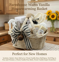Farmhouse Warm Vanilla Housewarming Basket