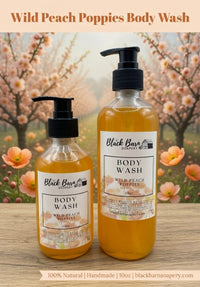 Wild Peach Poppies Body Wash / Bubble Bath