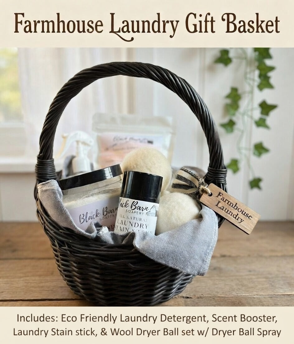 Black Barn Laundry Gift Basket