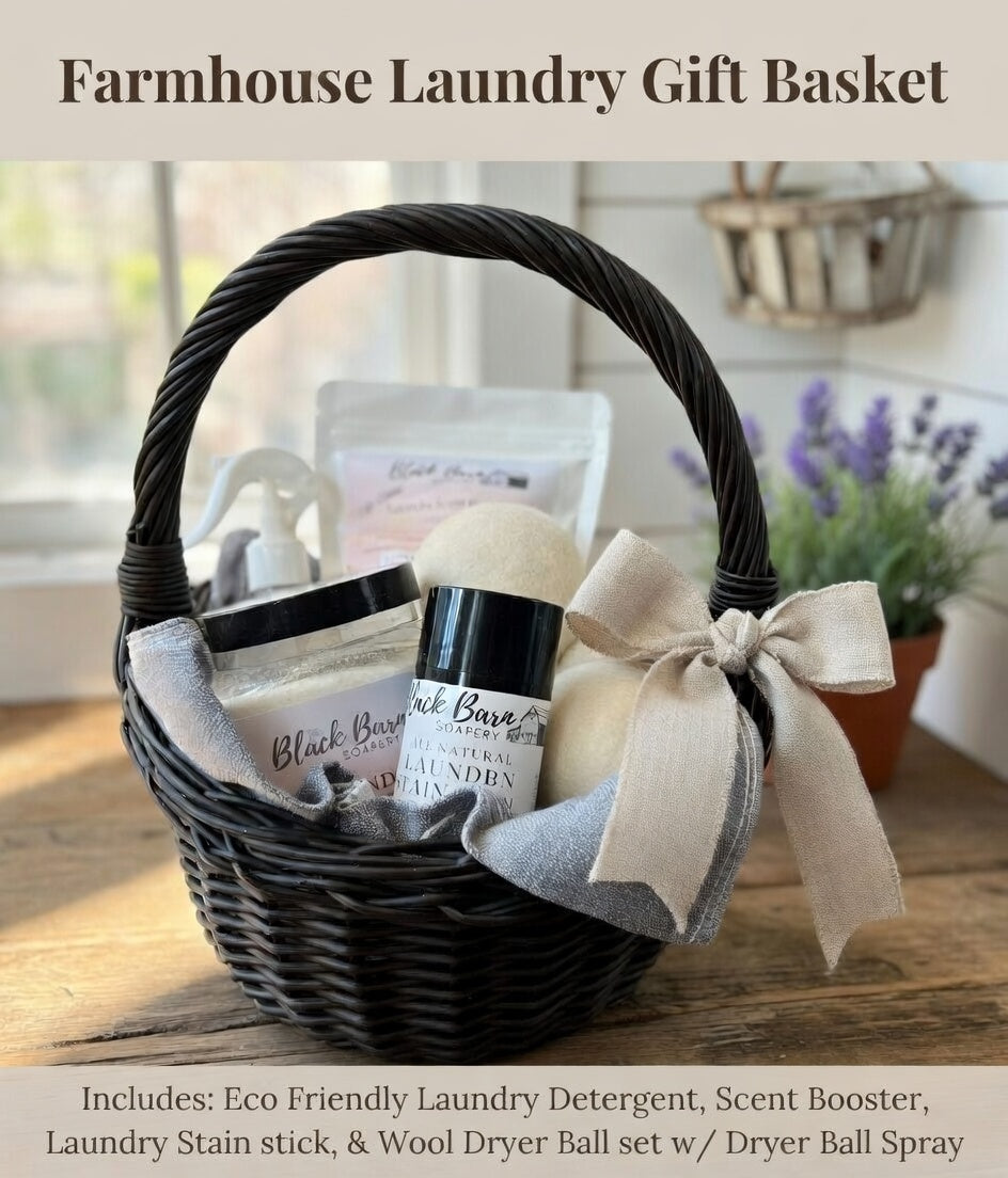 Black Barn Laundry Gift Basket