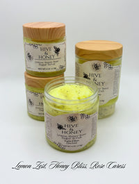 Lemon Poppy Seed- Sugar Scrub Hive & Honey Collection