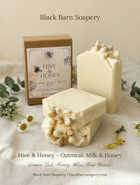 Oatmeal, Milk & Honey Soap - Hive & Honey Collection
