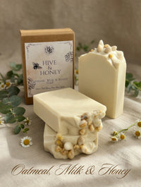 Oatmeal, Milk & Honey Soap - Hive & Honey Collection