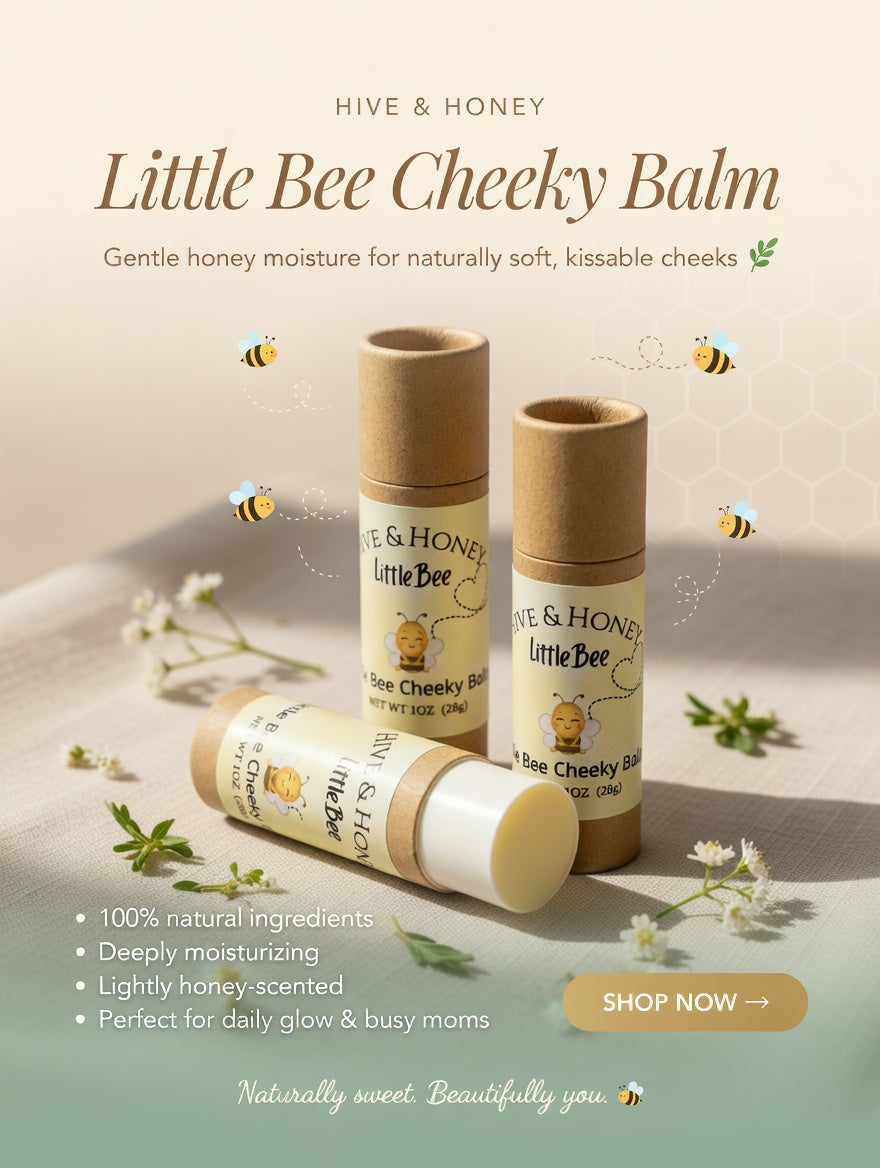 Little Bee Cheeky Balm- Hive & Honey