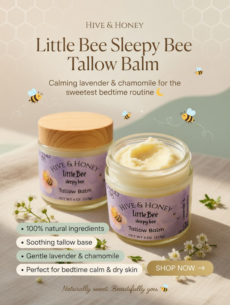 Little Bee Tallow Balm Collection - Hive & Honey