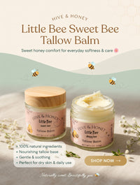 Little Bee Tallow Balm Collection - Hive & Honey