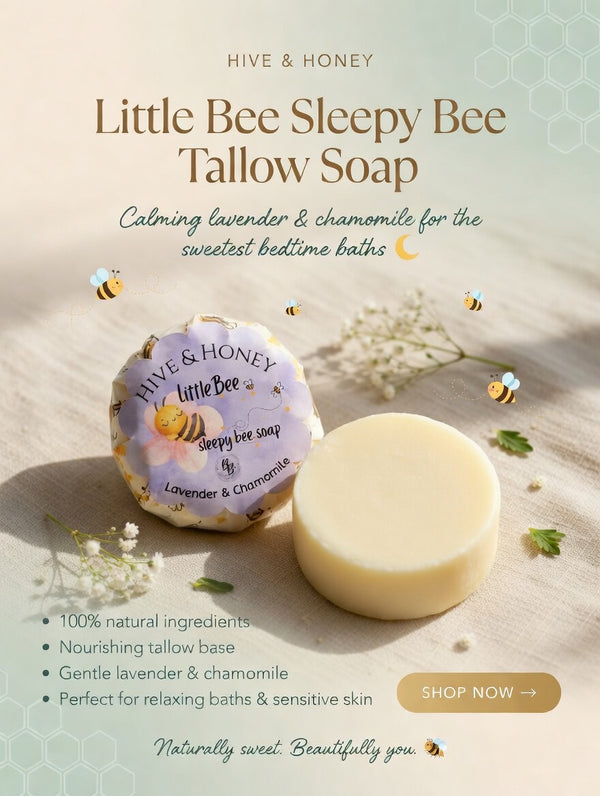 Little Bee Tallow Soaps Collection - Hive & Honey