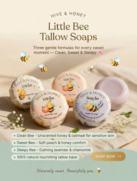 Little Bee Tallow Soaps Collection - Hive & Honey
