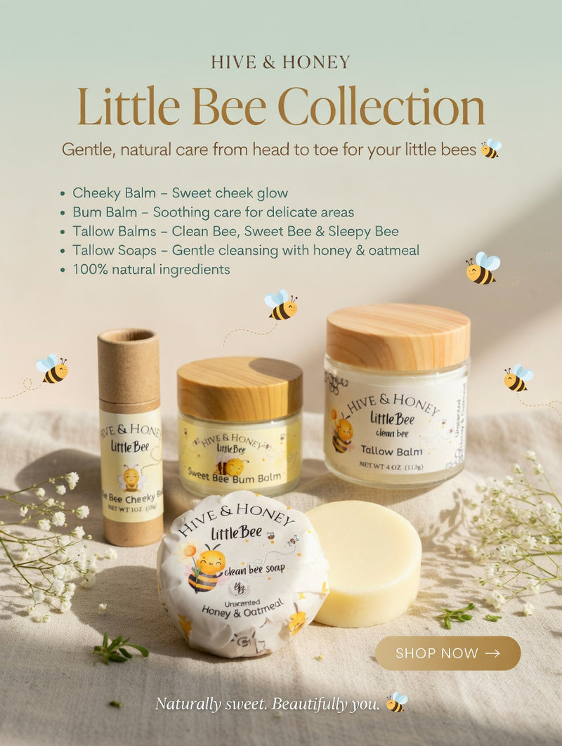 Little Bee Bum Balm - Hive & Honey