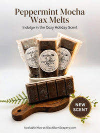 Peppermint Mocha - Snap Bar Wax Melts