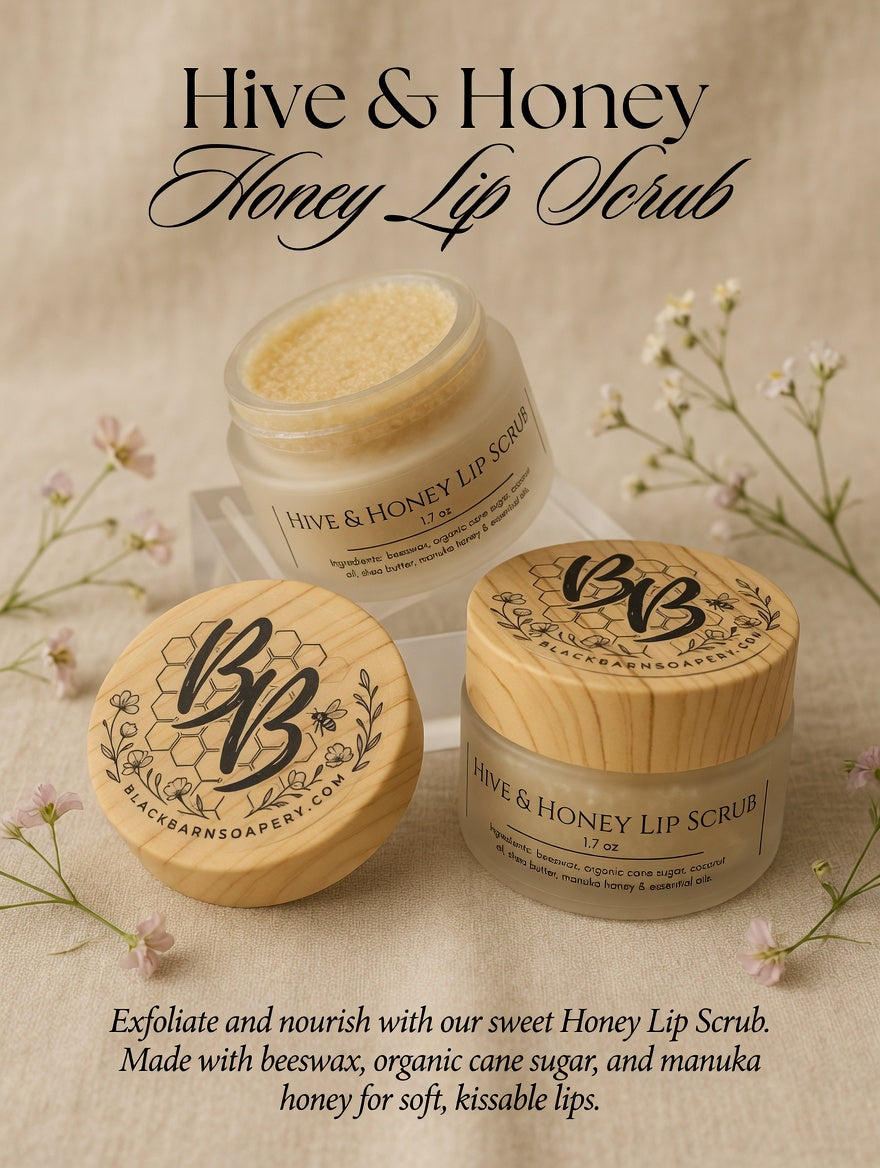 Honey Mint Lip Scrub - Hive & Honey Collection