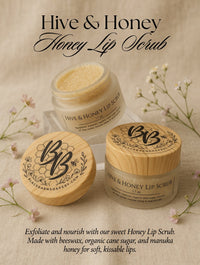 Honey Mint Lip Scrub - Hive & Honey Collection