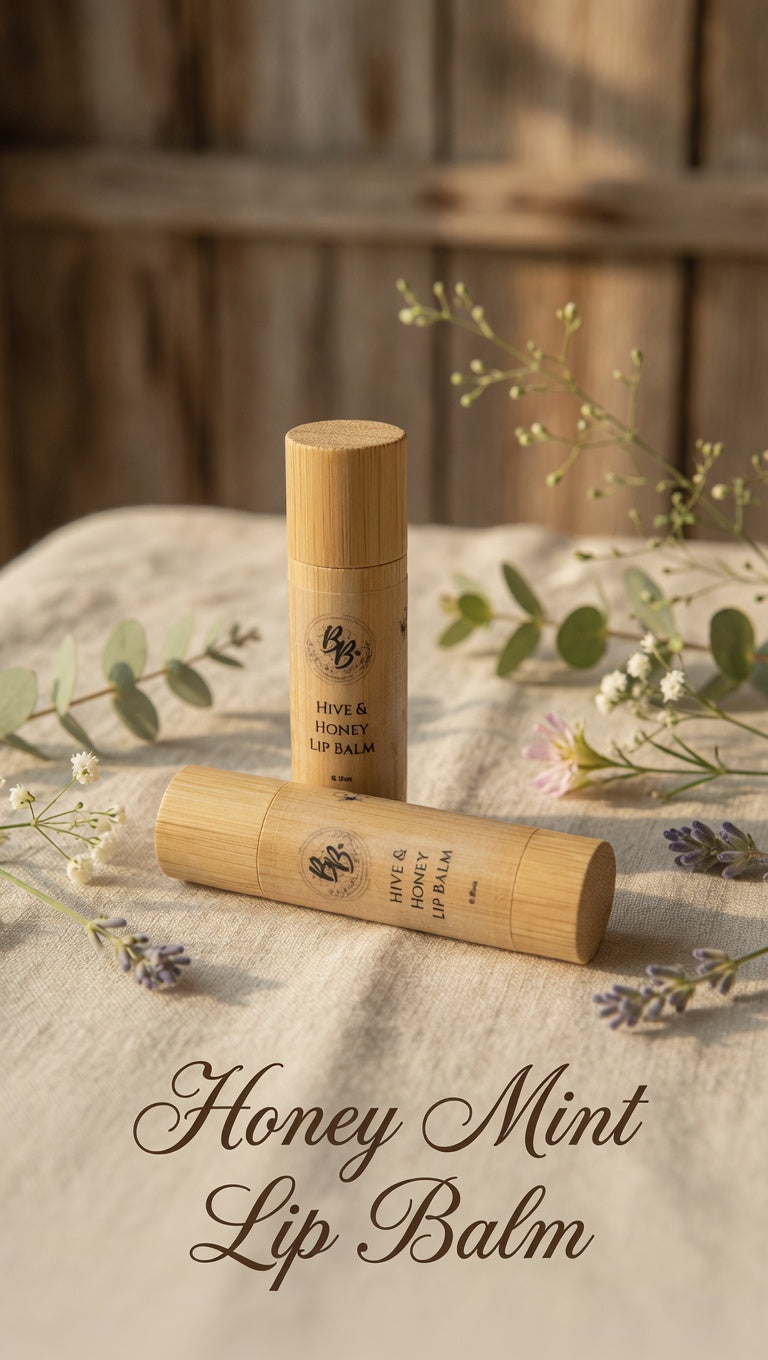 Honey Mint - Lip Balm Hive & Honey Collection