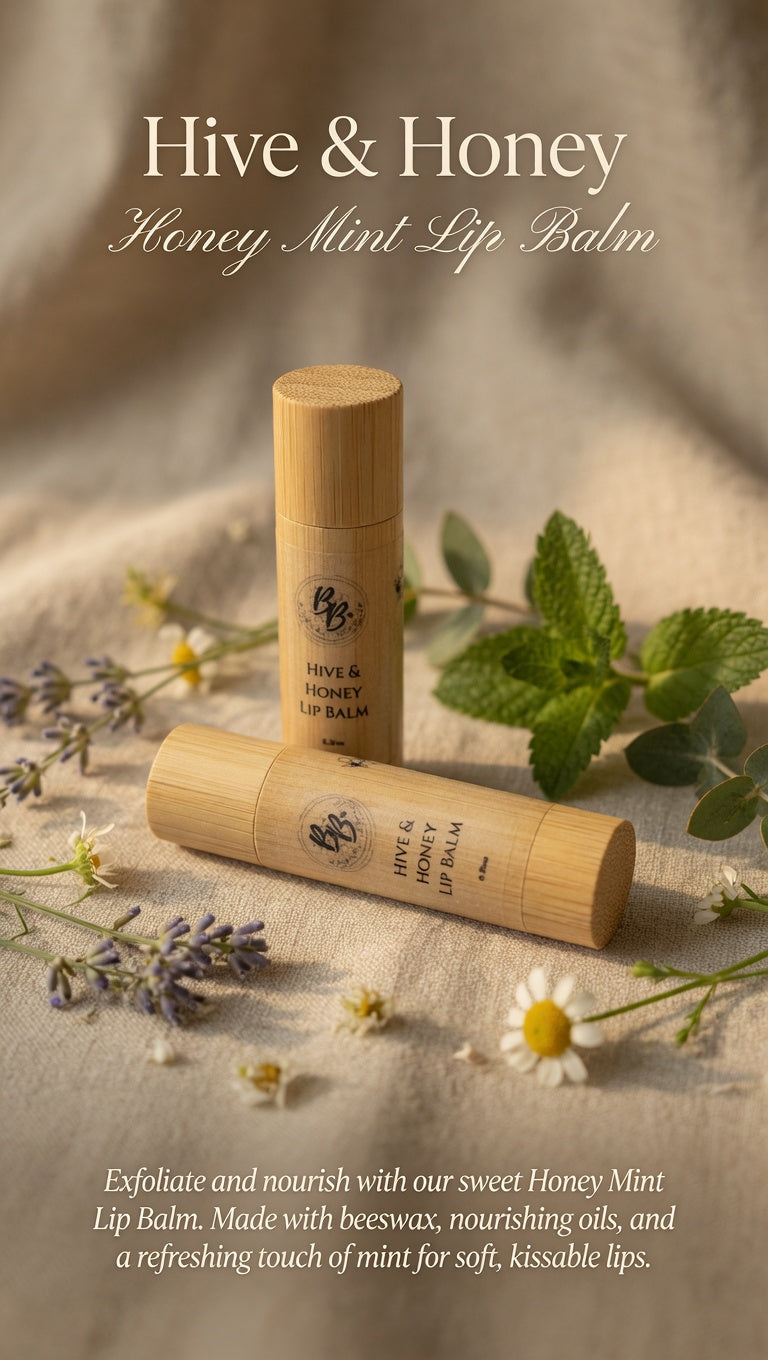 Honey Mint - Lip Balm Hive & Honey Collection