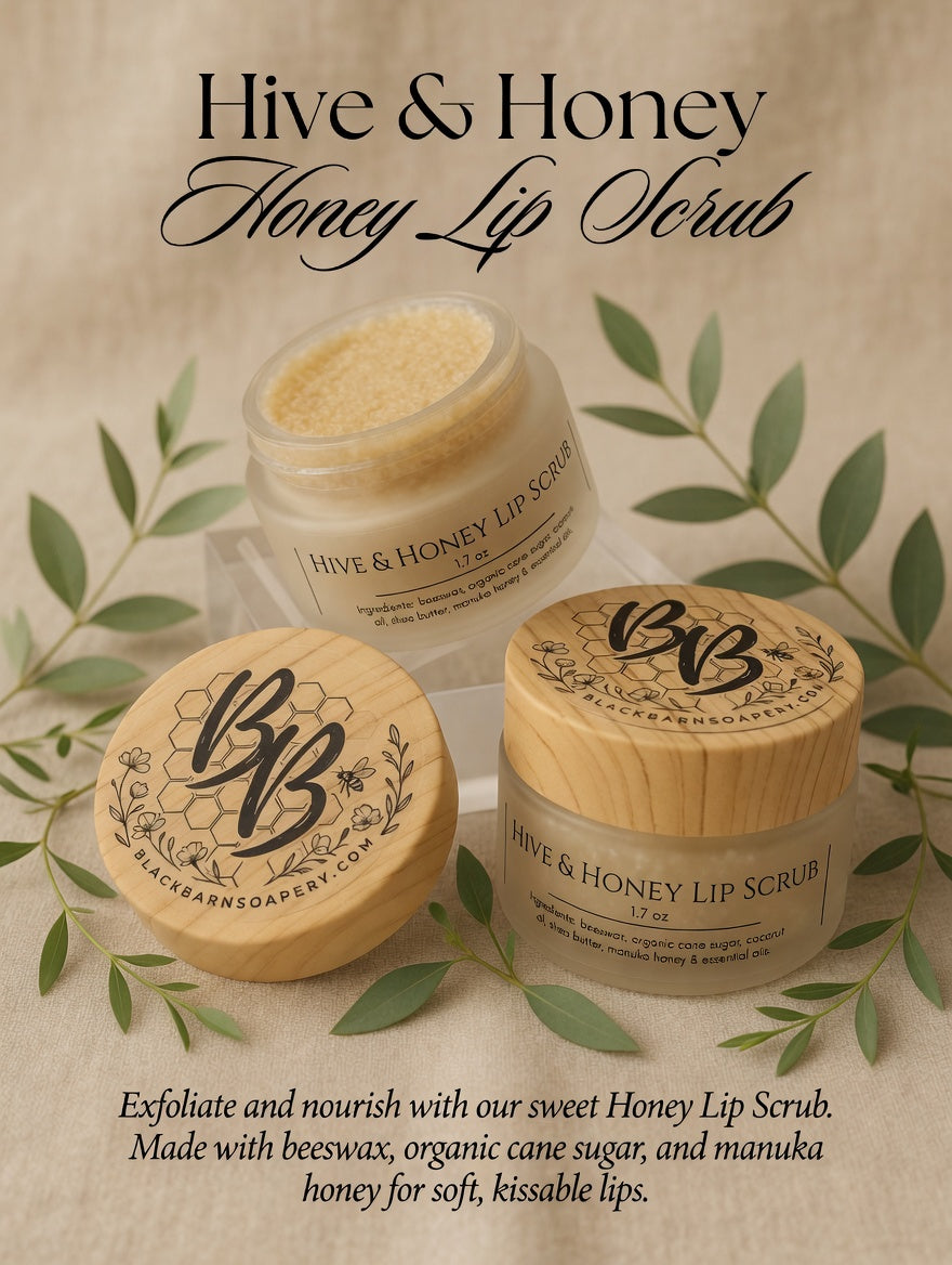 Honey Mint Lip Scrub - Hive & Honey Collection