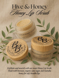 Honey Mint Lip Scrub - Hive & Honey Collection