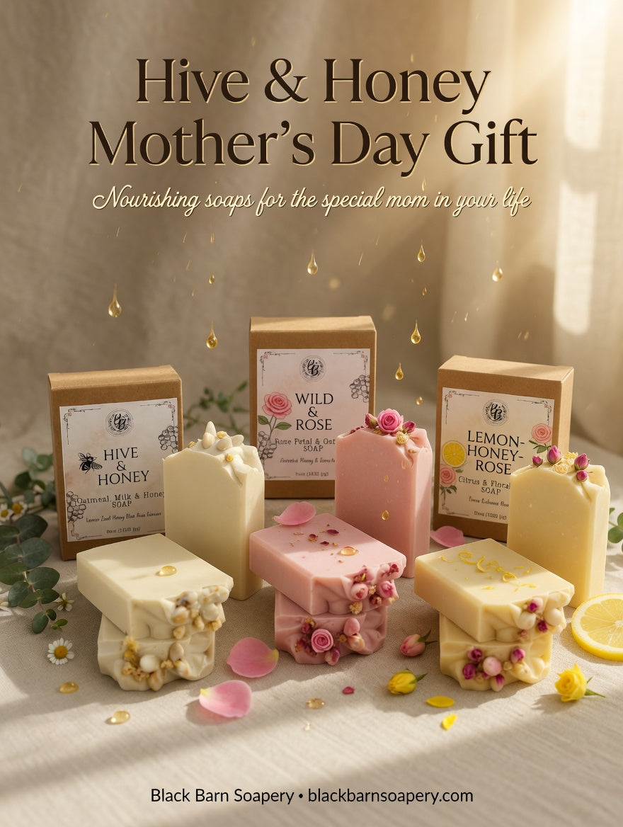Wild Rose Soap - Hive and Honey Collection
