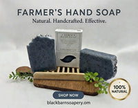 Farmer's Soap - Goats Milk Exfoliation Bar  Cleans Greasy - Dirty Hands