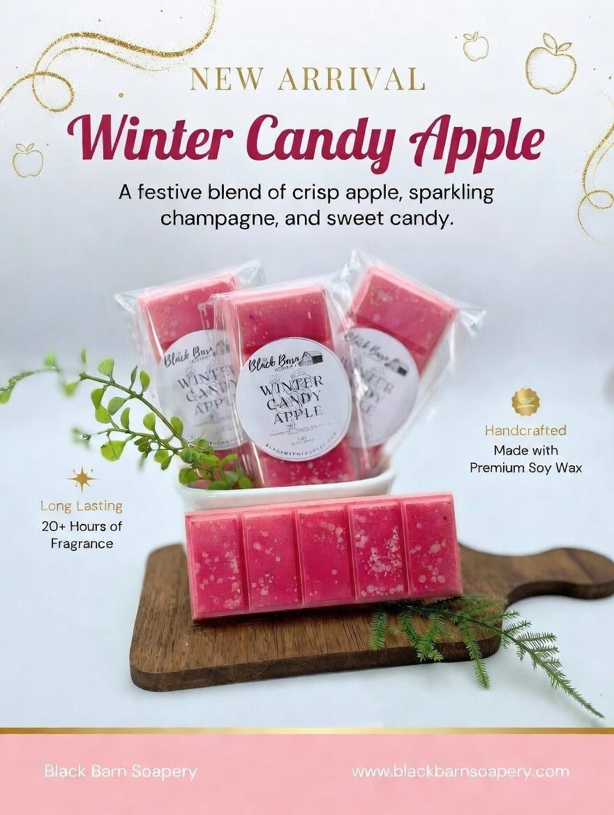 Winter Candy Apple   -  Snap Bar Wax Melts