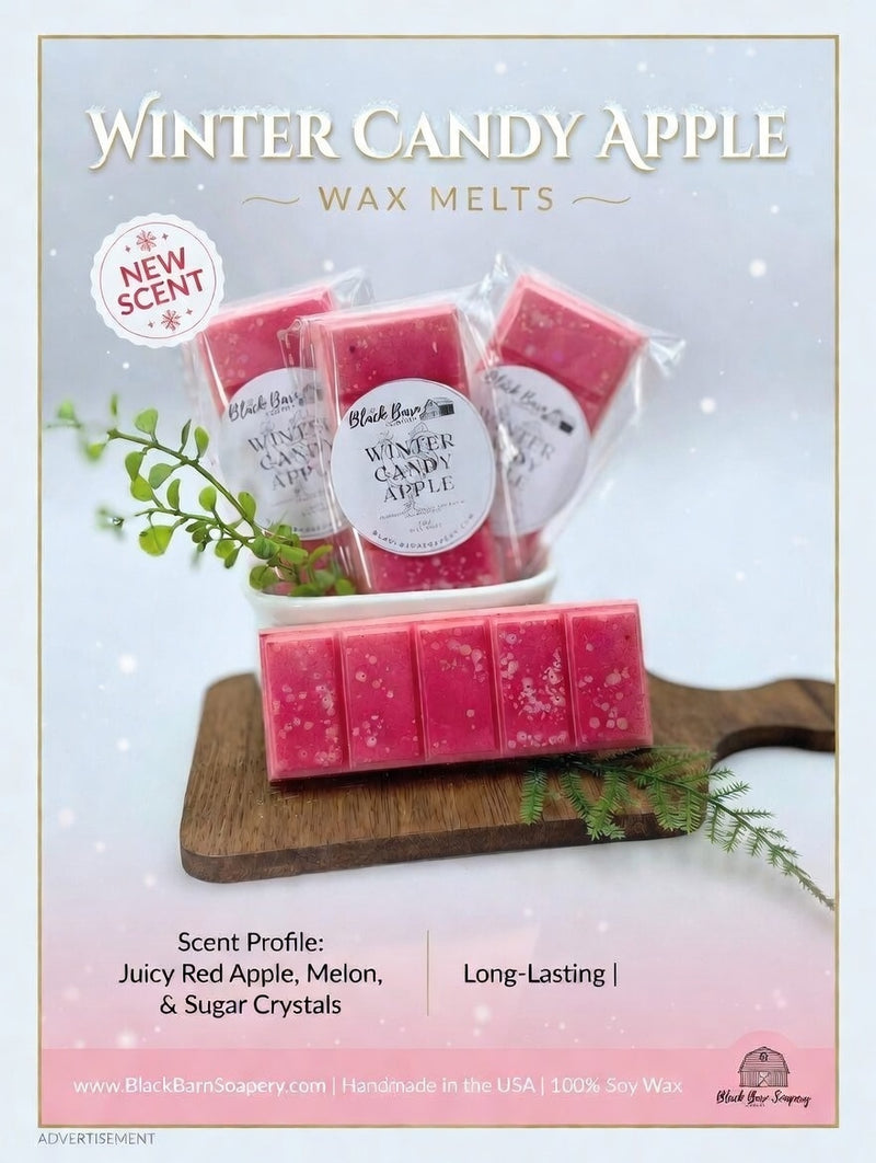 Winter Candy Apple   -  Snap Bar Wax Melts