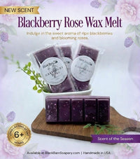 Blackberry Rose Hibiscus Tea  -  Snap Bar Wax