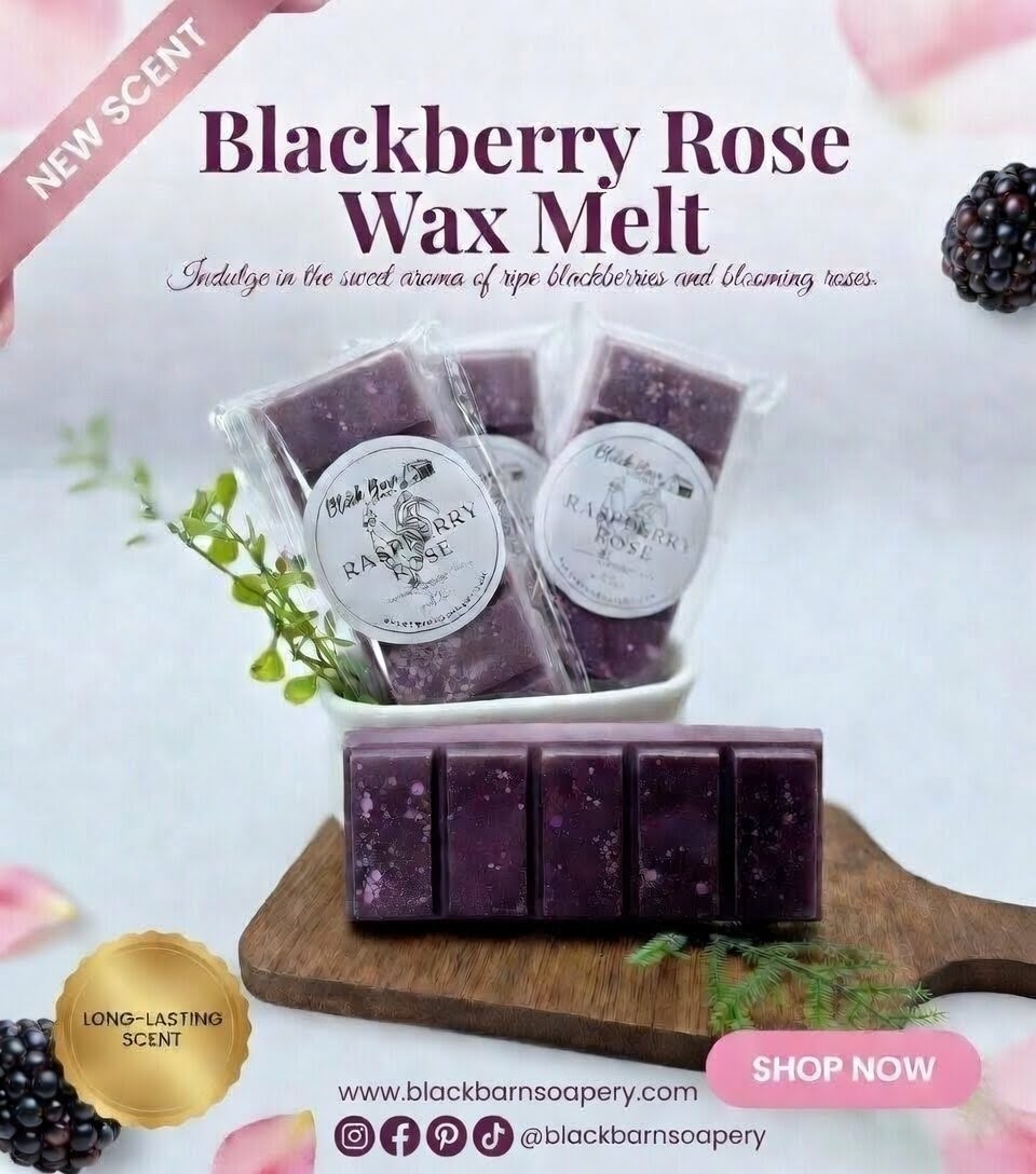 Blackberry Rose Hibiscus Tea  -  Snap Bar Wax