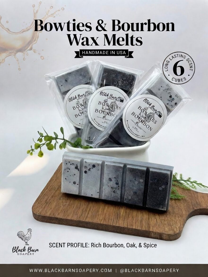 Bow Ties & Bourbon  -  Snap Bar Wax Melts