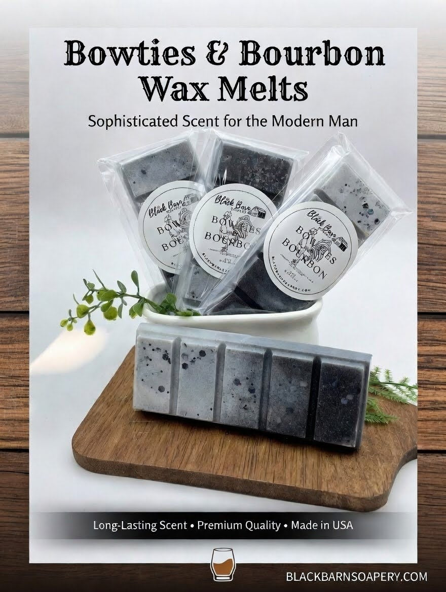 Bow Ties & Bourbon  -  Snap Bar Wax Melts