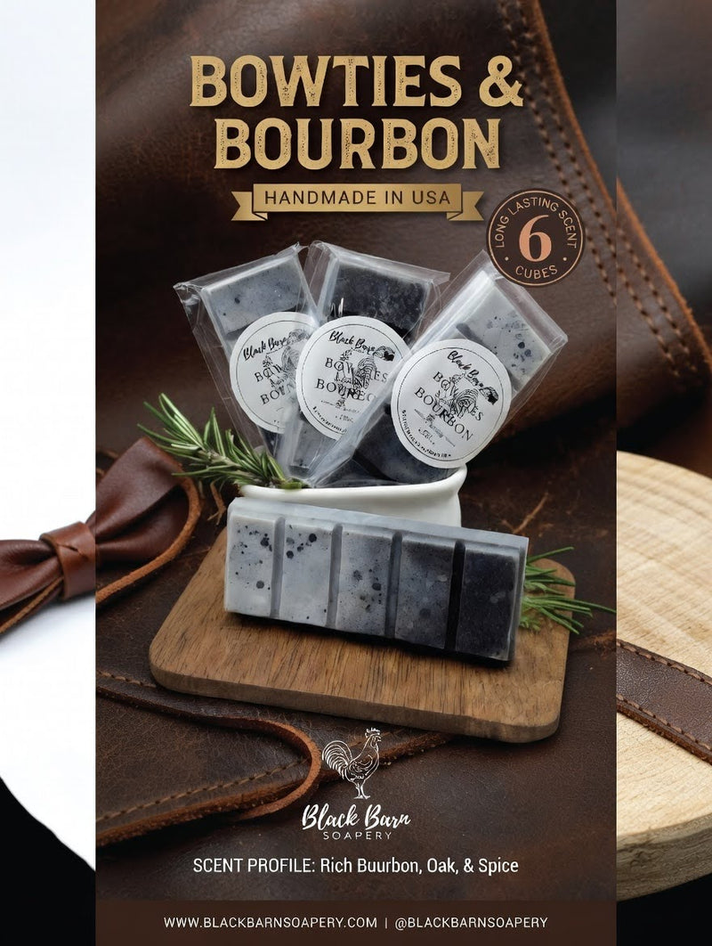 Bow Ties & Bourbon  -  Snap Bar Wax Melts