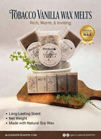 Tobacco & Vanilla TF  -  Snap Bar Wax Melts