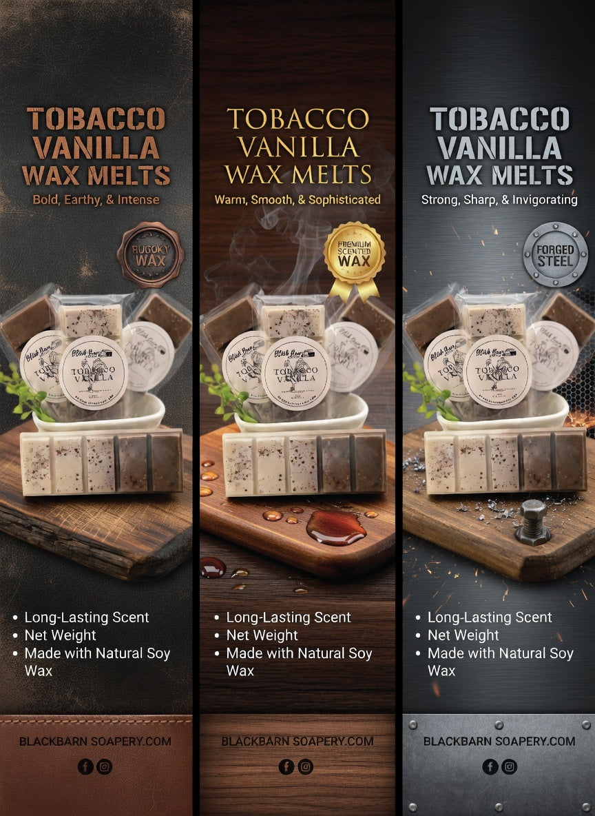 Tobacco & Vanilla TF  -  Snap Bar Wax Melts