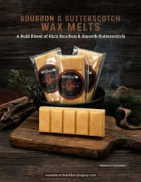 Butterscotch and Bourbon  -  Snap Bar Wax Melts