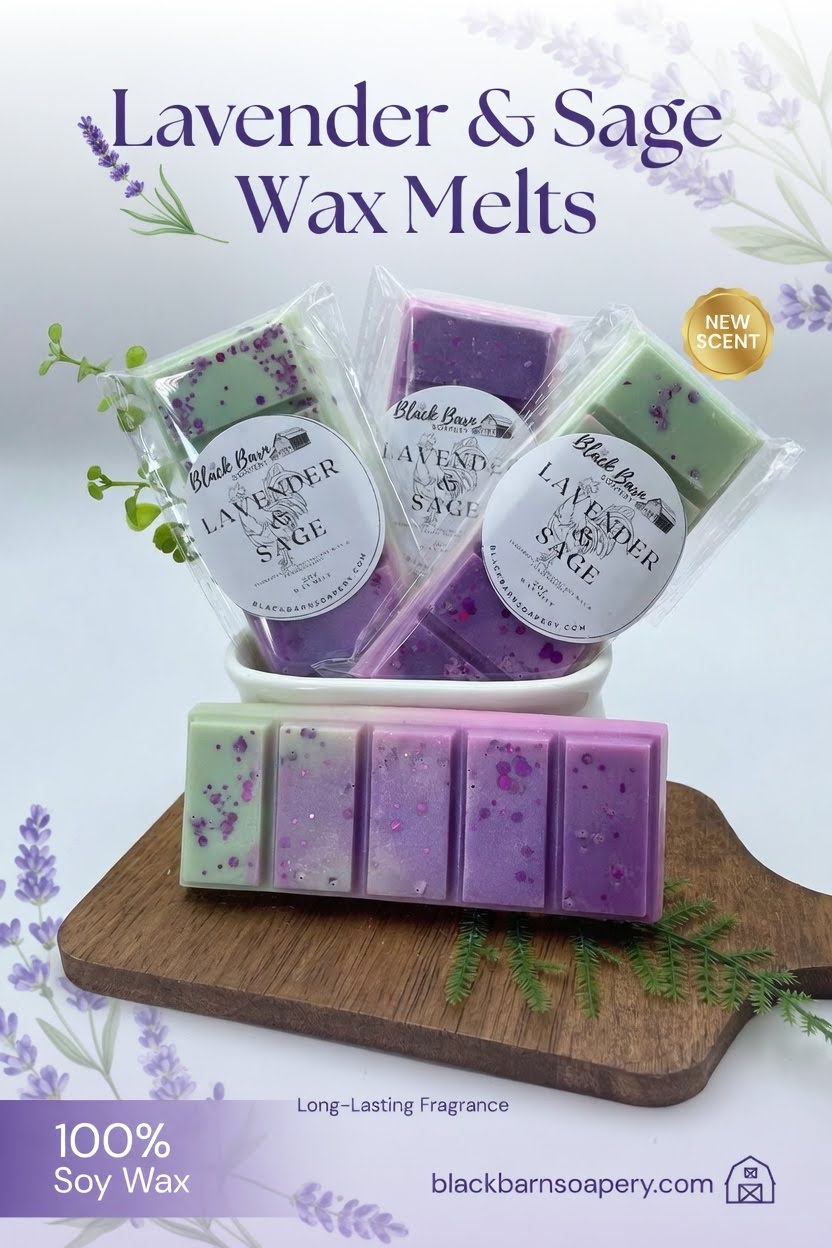 Lavender & Sage  -  Snap Bar Wax
