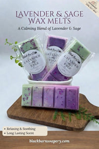 Lavender & Sage  -  Snap Bar Wax
