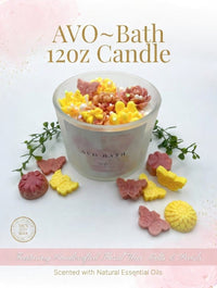 AVO~Bath    (12oz) Artisan Candle