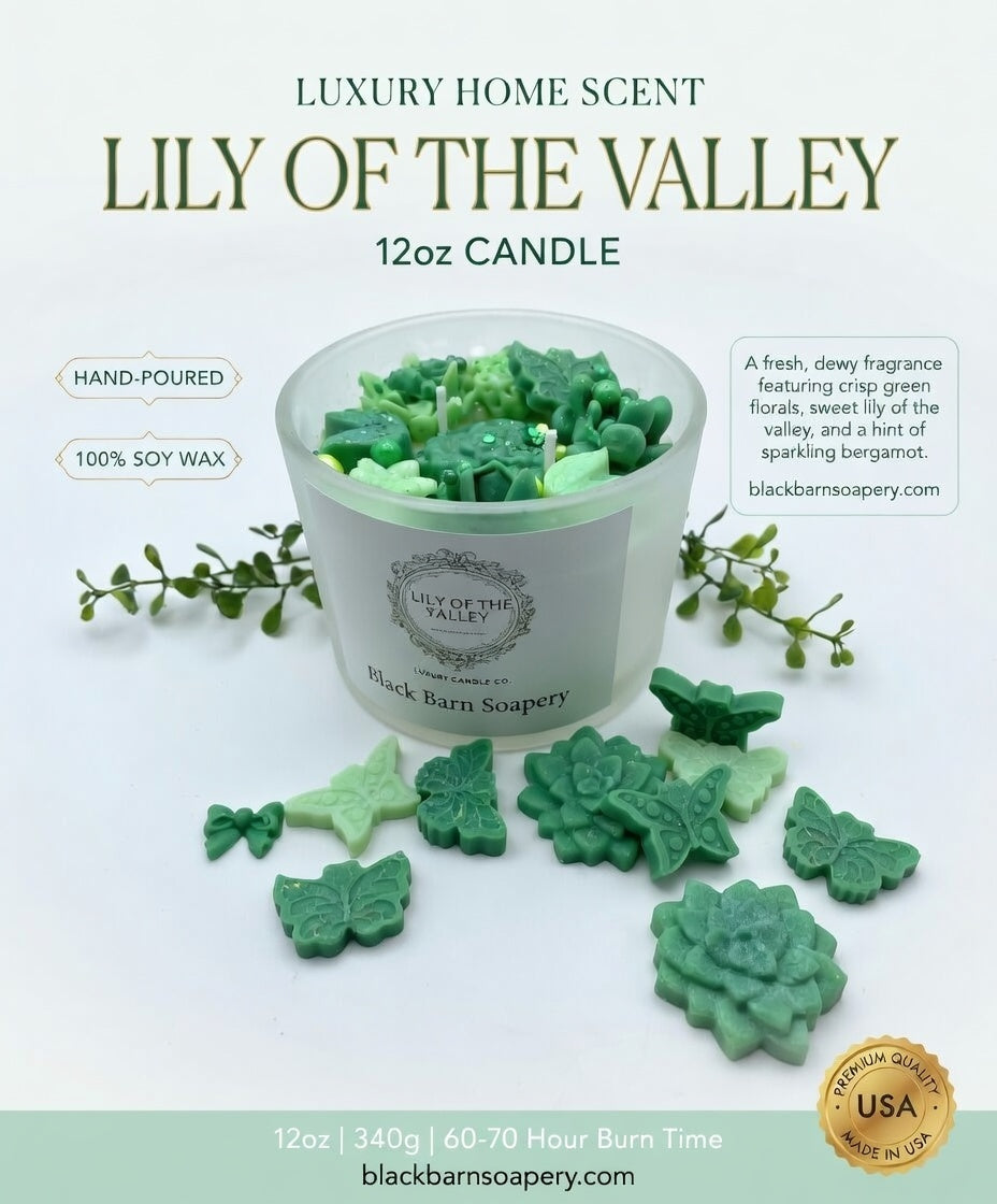 Lily of the Valley    (12oz) Artisan Candle