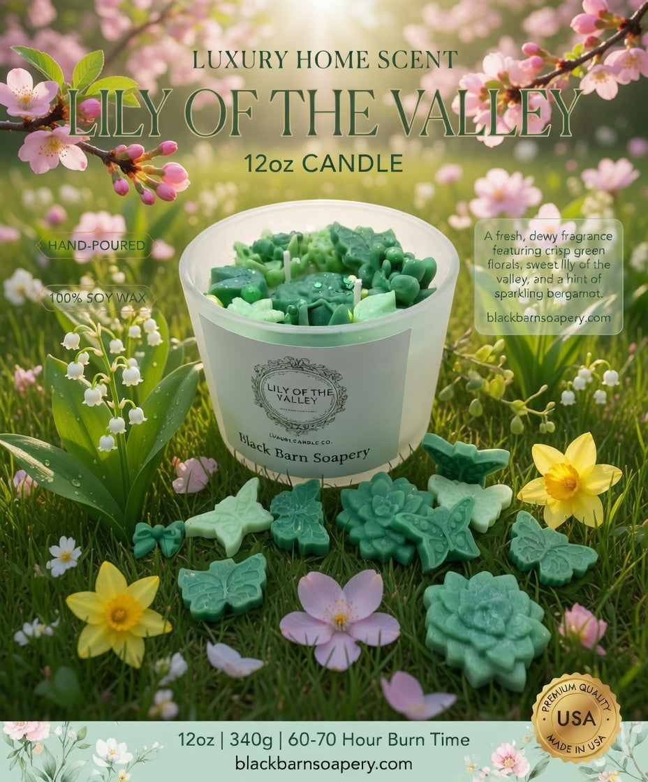 Lily of the Valley    (12oz) Artisan Candle