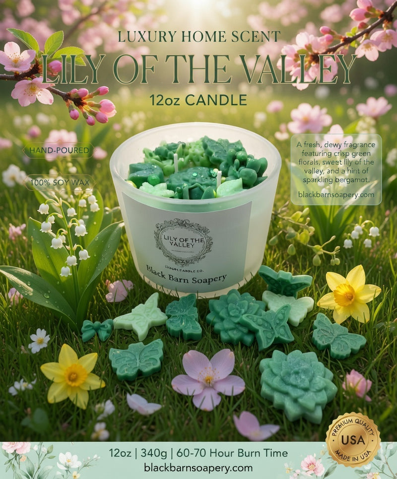Lily of the Valley    (12oz) Artisan Candle