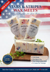Star n Stripes   -  Snap Bar Wax Melts