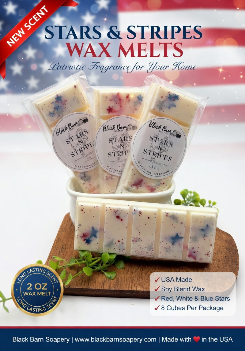 Star n Stripes   -  Snap Bar Wax Melts
