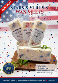Star n Stripes   -  Snap Bar Wax Melts